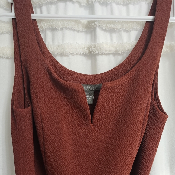 Bnwot Gorgeous rust color cropped wide legged jumpsuit. Size Xs FIRM ON PRICE - Picture 5 of 8
